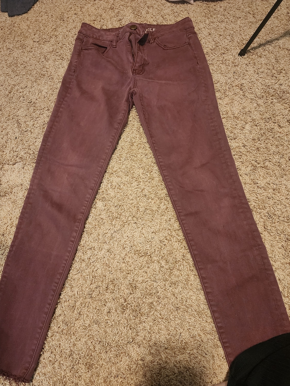 American Eagle Outfitters Skinny Jeans - Mauve Plum